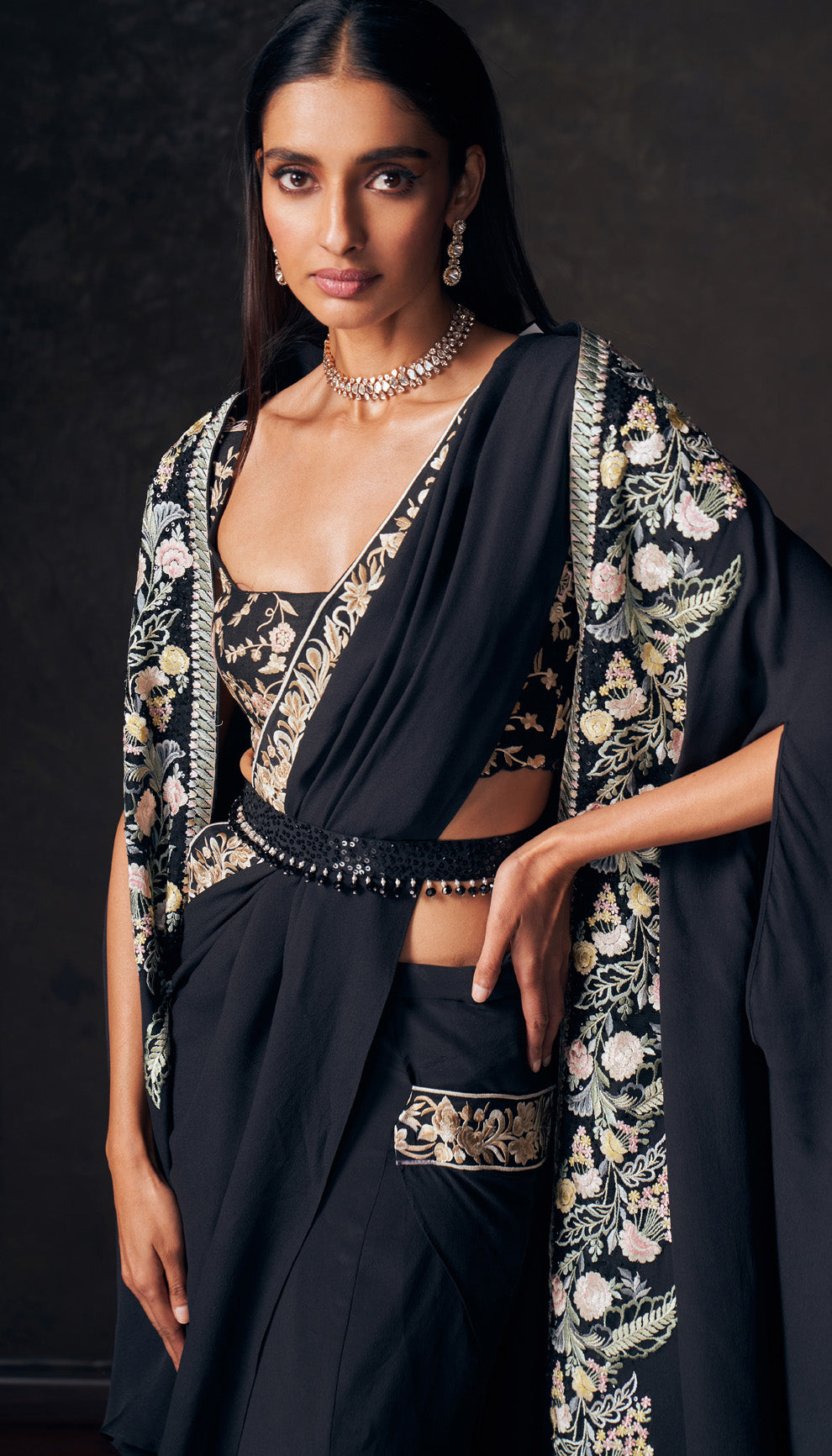 The Lantena Evening Saree