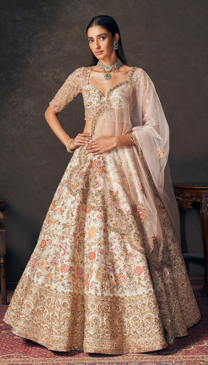 The Dahlia Lehenga