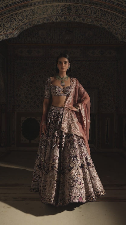Imperial Paisley Lehenga