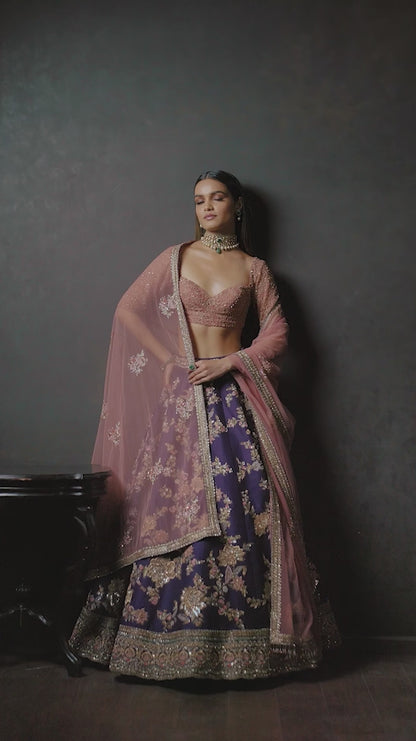 The Tropical Flower Lehenga