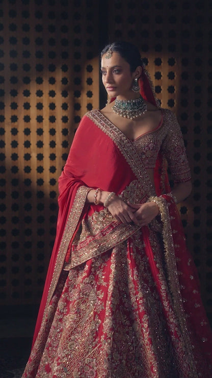 The Rangmehar Lehenga