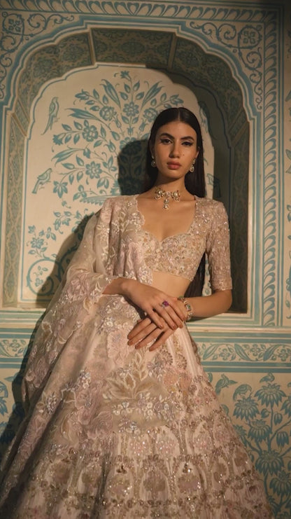 Floating Lotus Lehenga