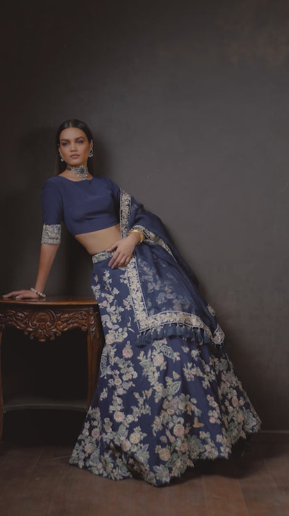 The Spring Bloom Lehenga