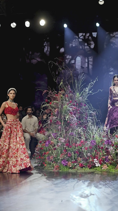 The Gardenia lehenga