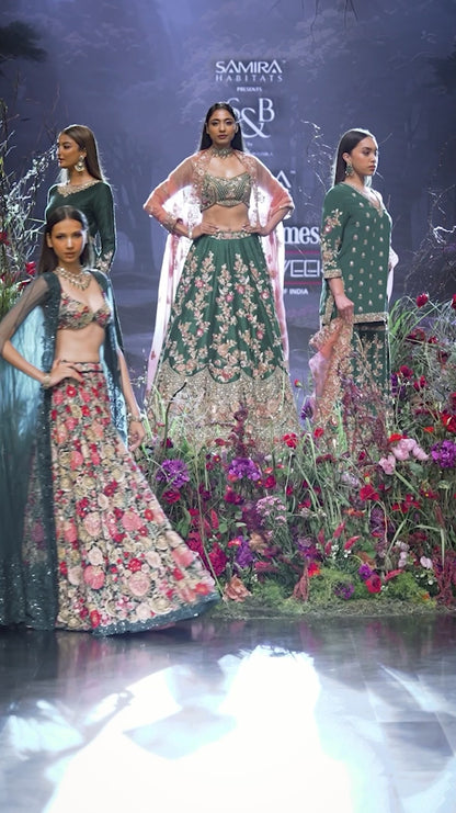 The Gardenia lehenga